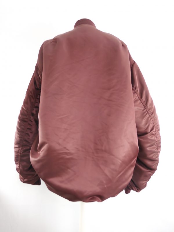 John Lawrence Sullivan Nylon Massive Round Sleeve Bomber Jacket, Size L. - Image 4