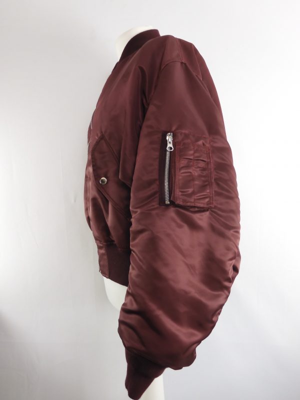 John Lawrence Sullivan Nylon Massive Round Sleeve Bomber Jacket, Size L. - Image 5
