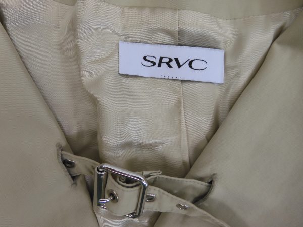 SRVC Trench / Rain Coat, size 36. - Image 7