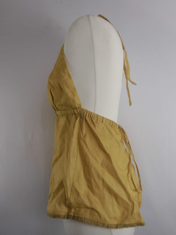 Sanne, Mirage Verde Halter Neck Top, Size 8. - Image 5