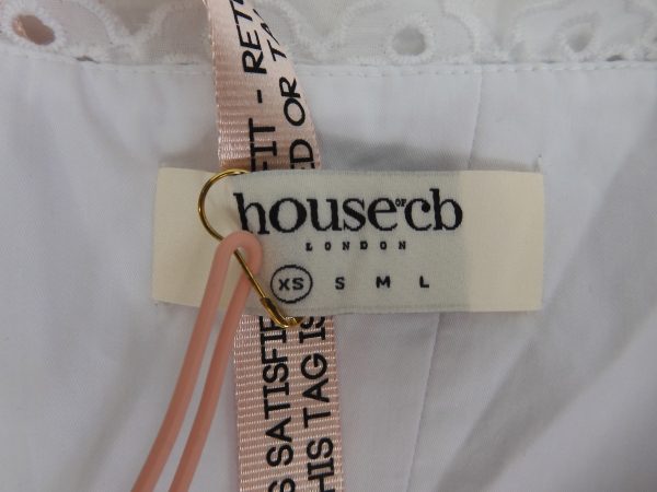 House of CB Adebella White Dress, Size XS Cost £179 - Image 7