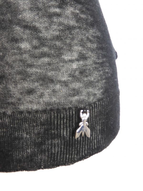 Patrizia Pepe Black Tank Top, Size 8. - Image 3