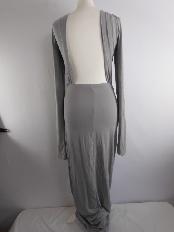 Helsa Jersey Backless Maxi Dress, Size XS. - Image 4