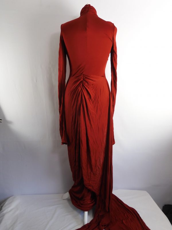 Helsa Jersey Sarong Maxi Dress, Size XS - Image 5