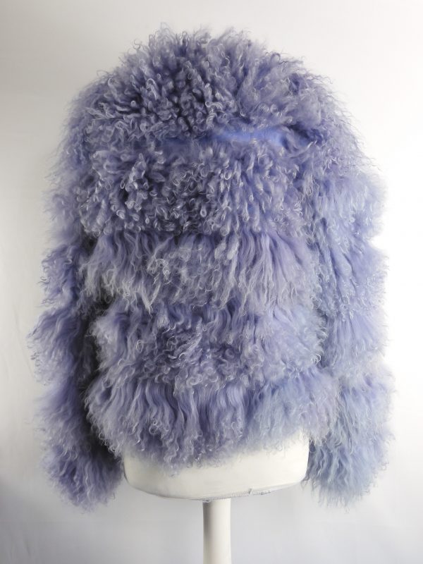 Dan Cassab Shearling Jacket, Size M - Image 4