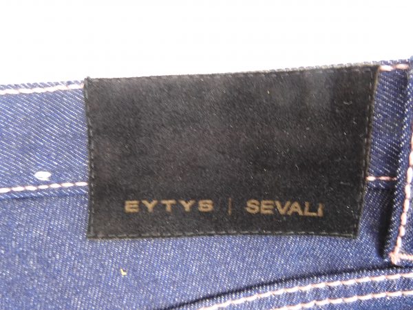 Eytys Purple Velvet Oregon Raw Jeans, Size 26 - Image 6