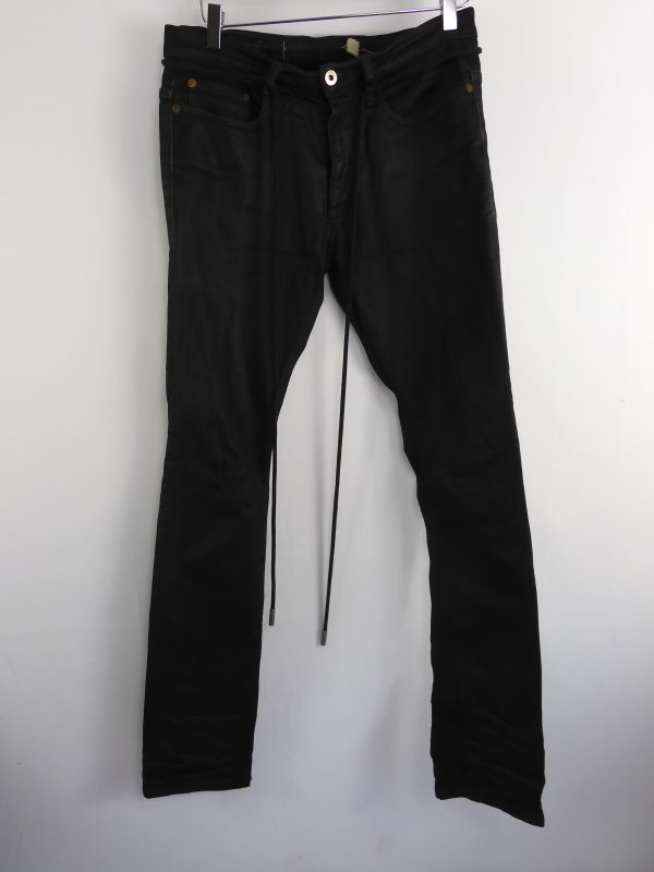 Off-White C/O Virgil Abloh Waxed Jeans, Size 31".