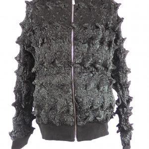 MJB  Marc Jaques Bruton  x brett crawford spiked organza hoodie, Size M NEW