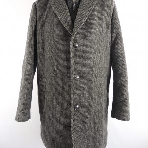 Balmain Wool Over Coat - Double Collar - Size 56 / XXXL