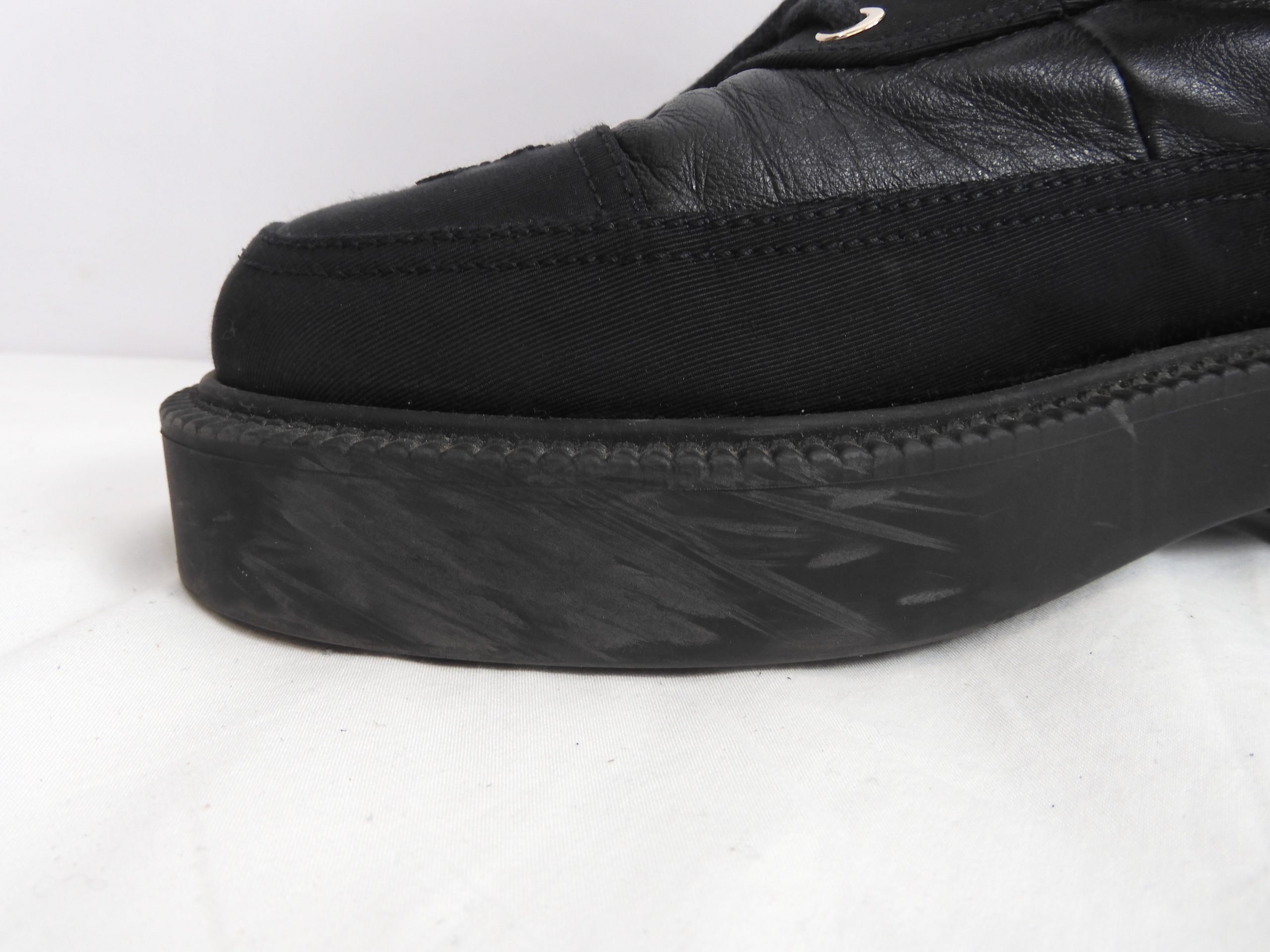 Chanel Combat Boots, Size 5 - Image 12